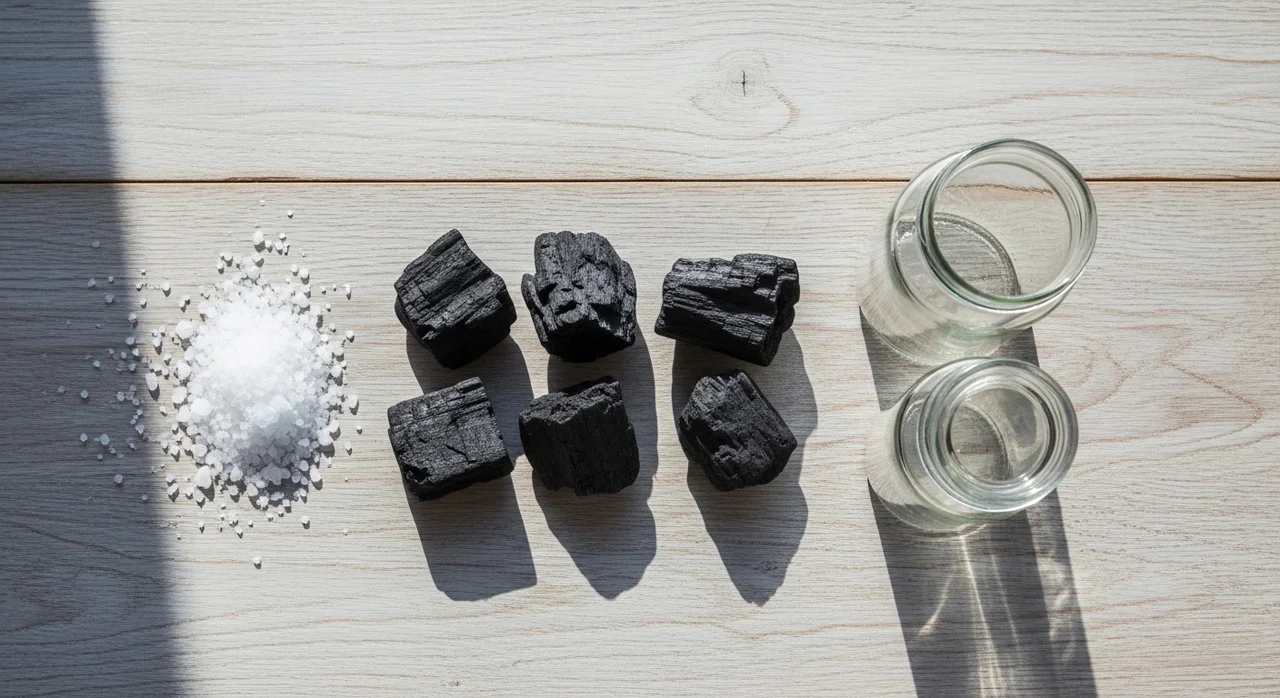 천연 재료로 준비하는 제습제 준비물