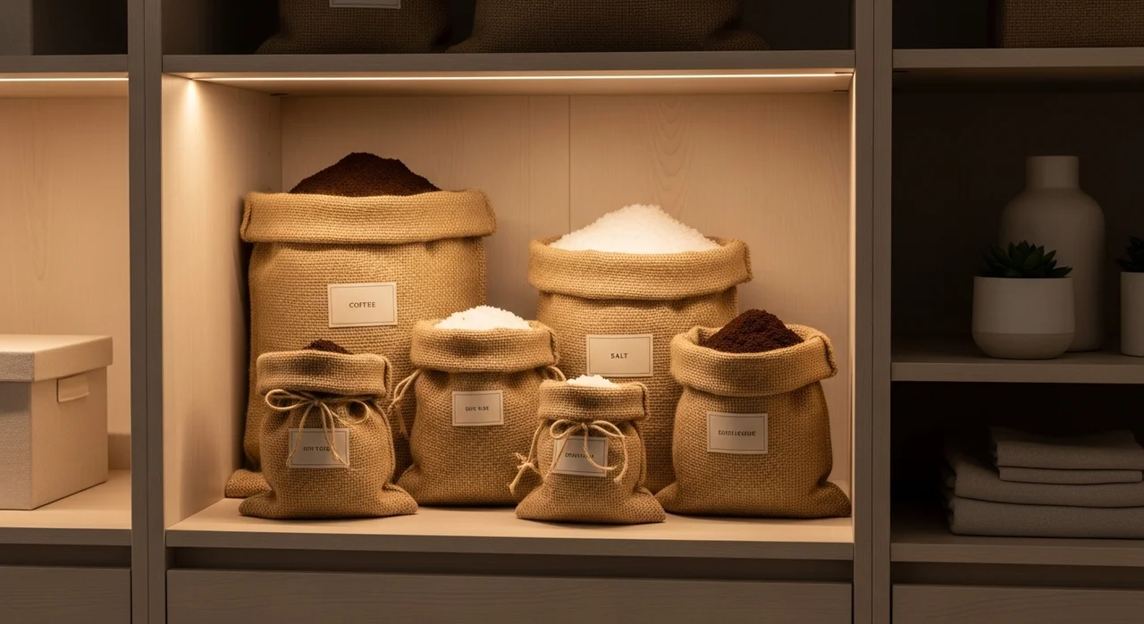 천연 소금과 커피 찌꺼기 활용법