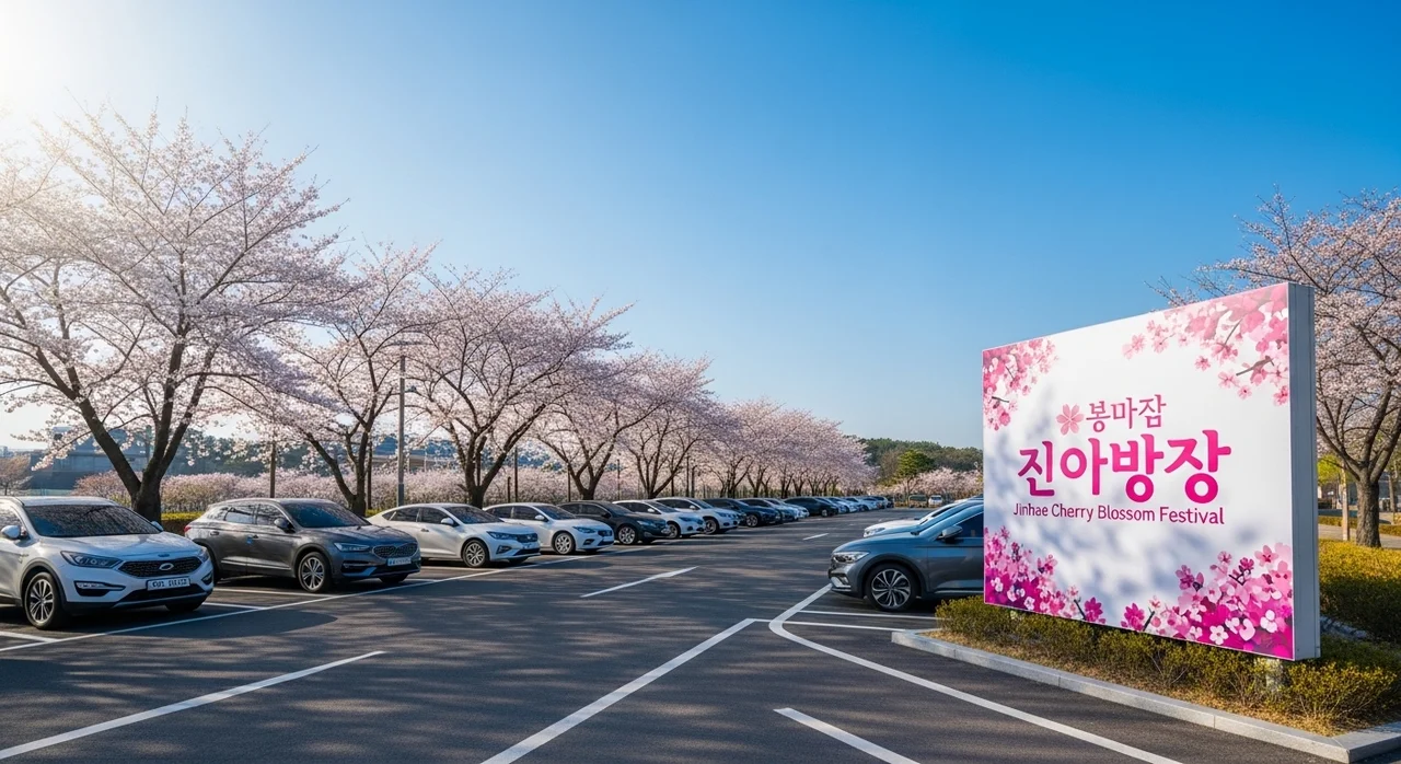진해 군항제 주차장 및 교통 꿀팁