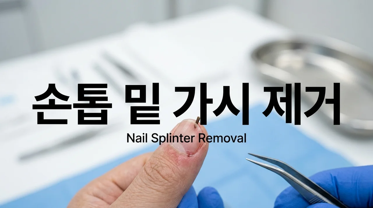 손톱 밑 가시 제거: 통증 없이 안전하게 빼는 올바른 방법과 관리법