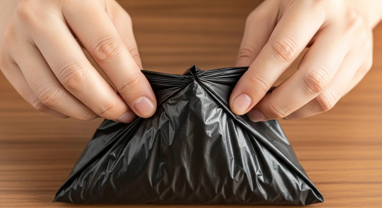 삼각 접기: 가장 대중적이고 깔끔한 방법