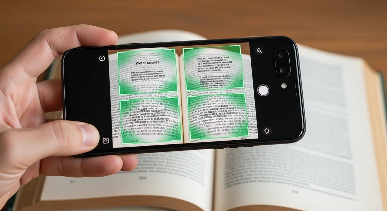 스마트폰을 이용한 간편한 텍스트 변환