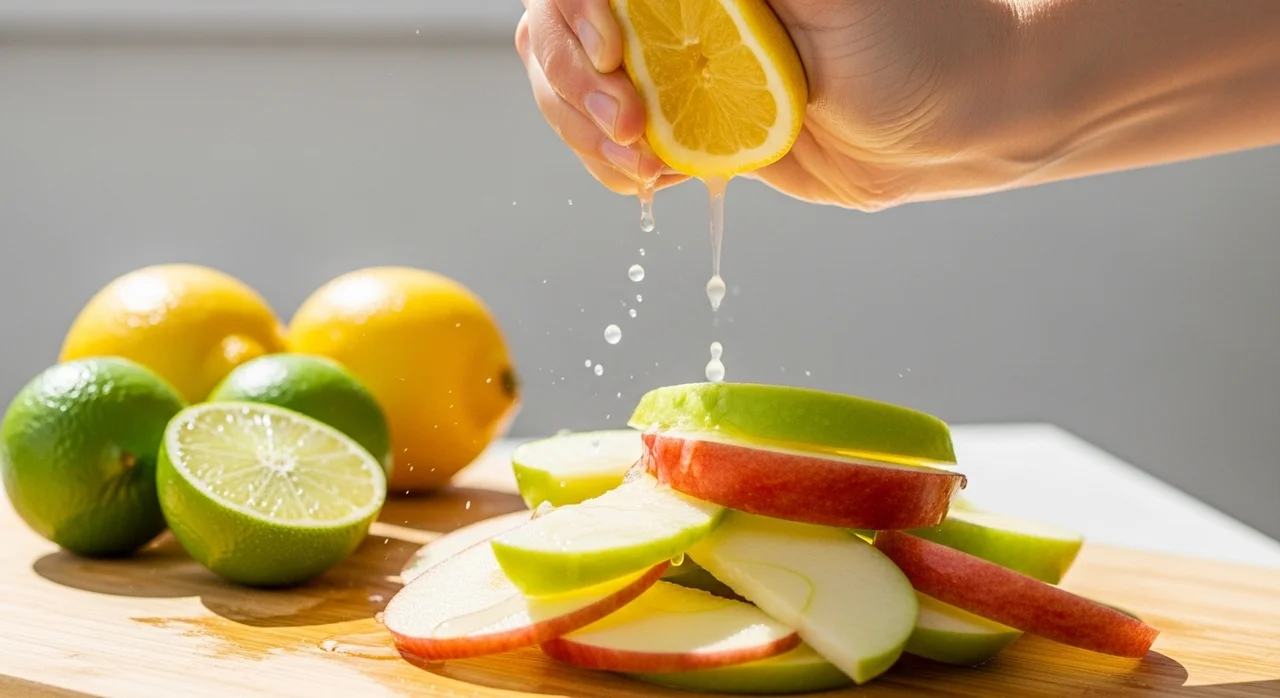 레몬즙이나 식초를 활용한 산도 조절법