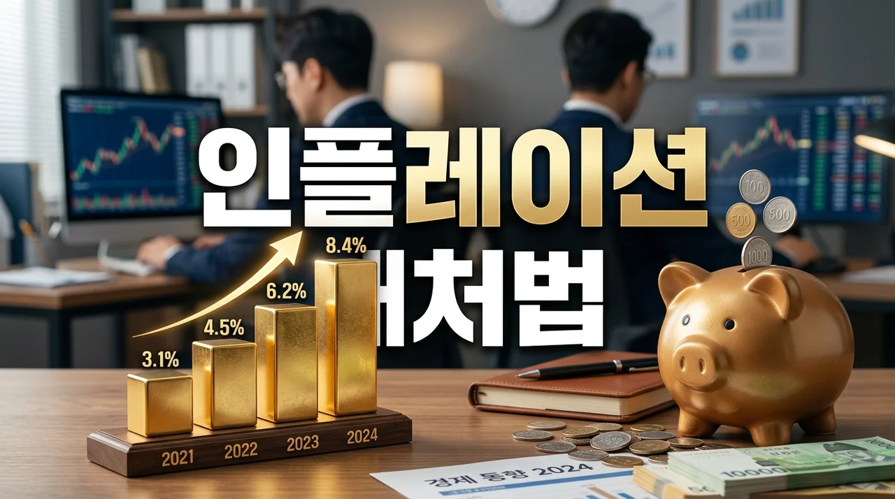 인플레이션 대처법: 물가 상승기 자산 가치를 지키는 현실적인 전략