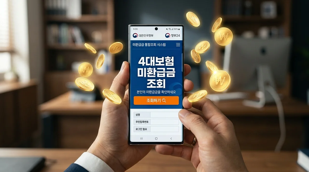 4대보험 미환급금 조회 및 정산 신청 방법: 내 돈 간편하게 찾는 법