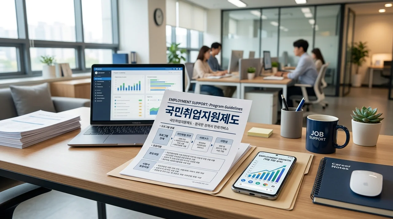 국민취업지원제도 2026년 최신 가이드: 1유형 2유형 자격 신청방법