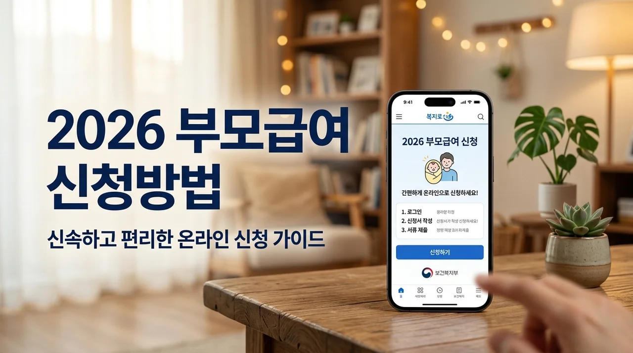 2026년 부모급여 신청방법, 지급 금액 및 대상 완벽 가이드