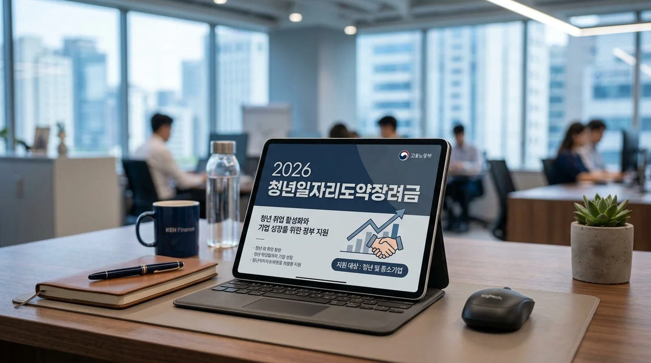 2026 청년일자리도약장려금 완벽 정리: 지원금액, 조건, 신청방법