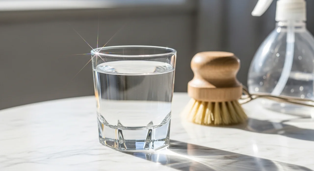 먹다 남은 소주, 왜 청소에 효과적일까?