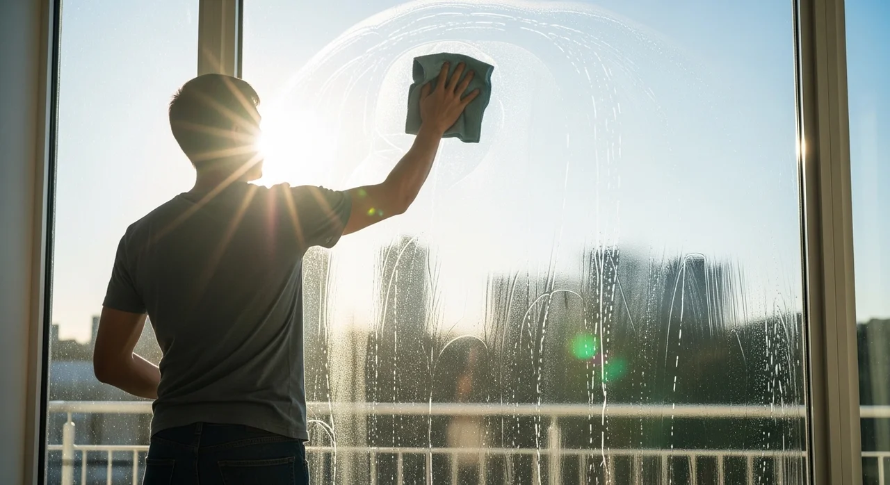 유리창과 거울을 반짝이게 만드는 비결