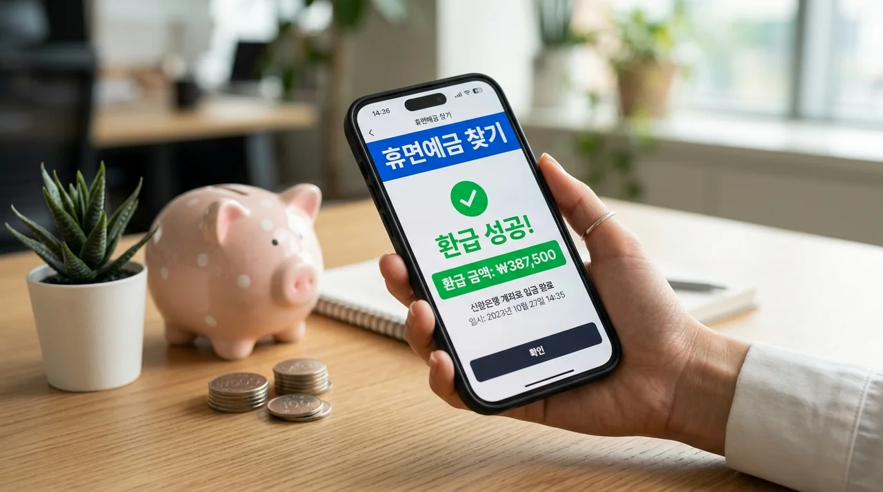 휴면예금 찾기 및 환급방법: 2026년 숨은 내 돈 한 번에 조회하기