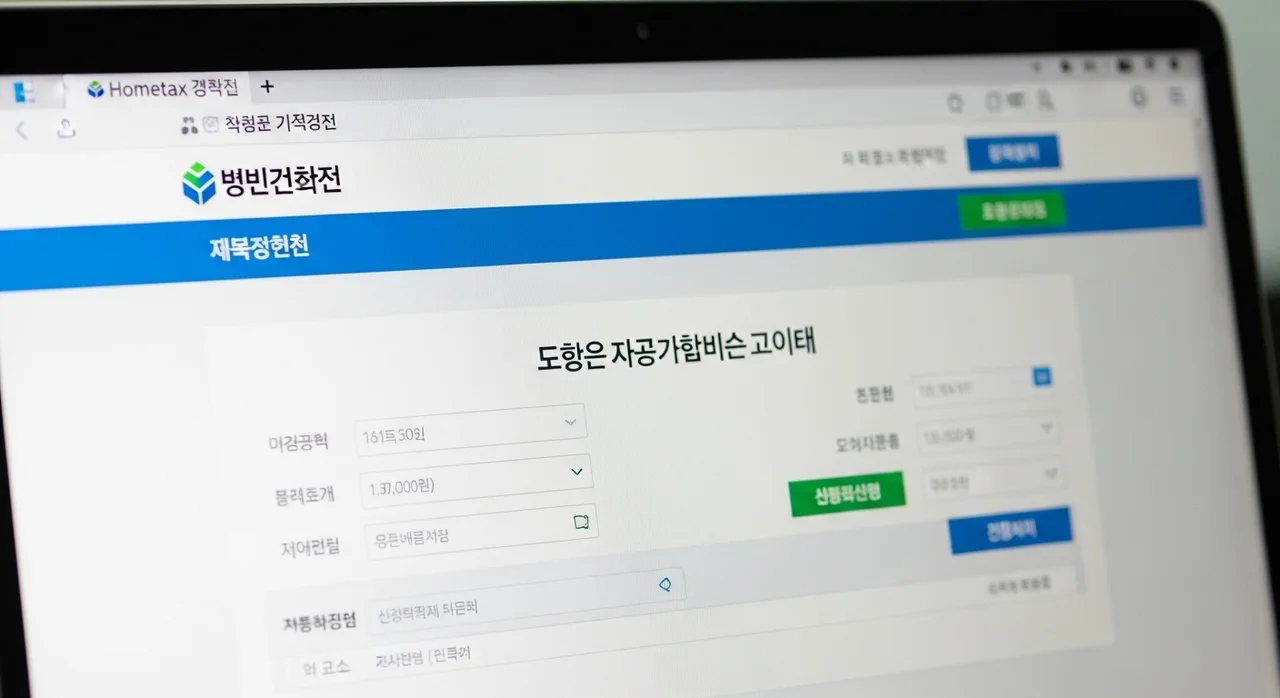 국세 환급금 조회 방법: 홈택스 이용하기