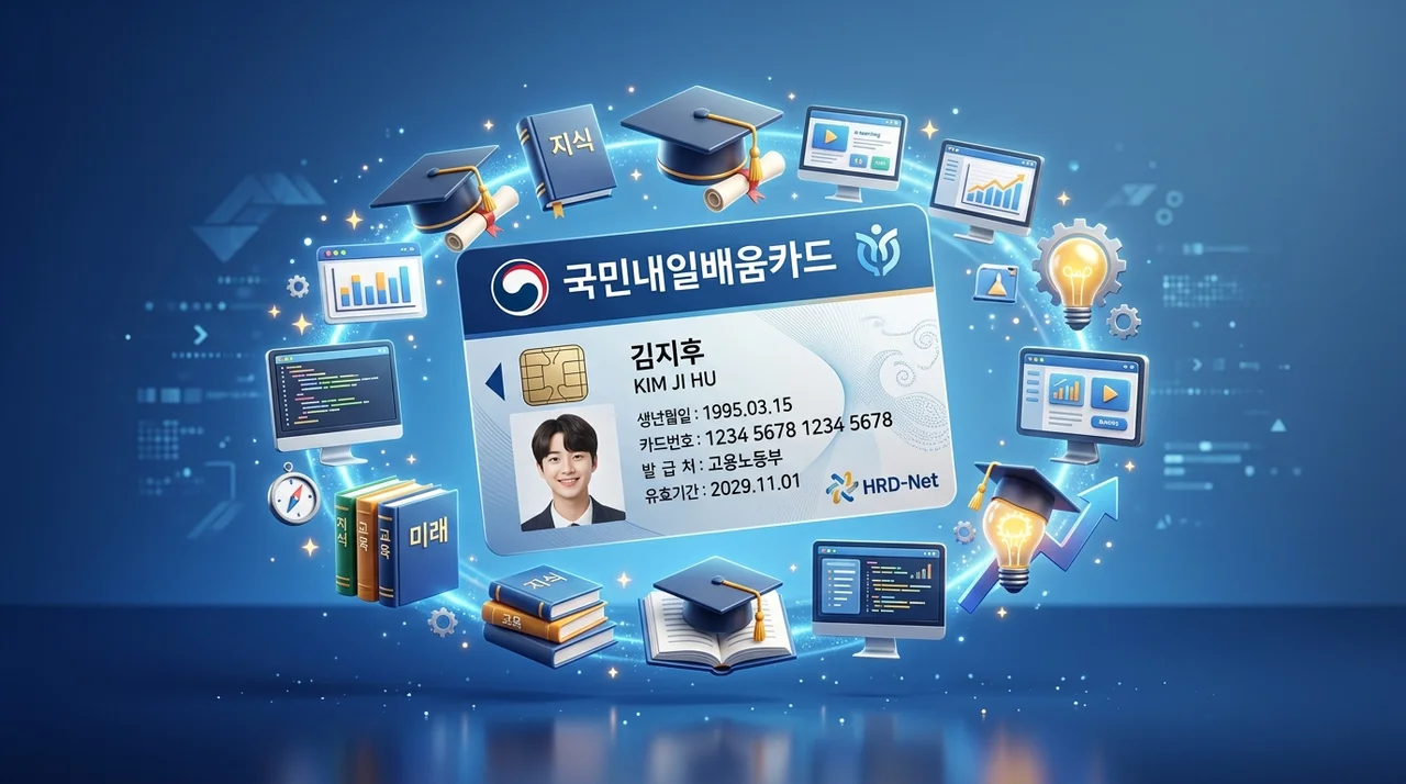 국민내일배움카드 신청방법, 지원자격 및 사용처 총정리 (2026년 최신)