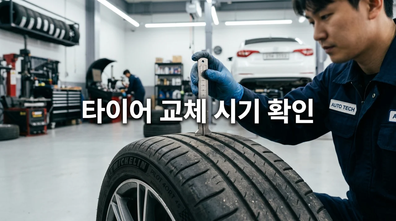 타이어 교체 시기 확인 방법과 안전한 주행을 위한 관리 가이드