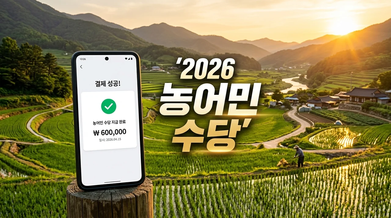 2026 농어민 수당 지급일 및 신청 자격 총정리