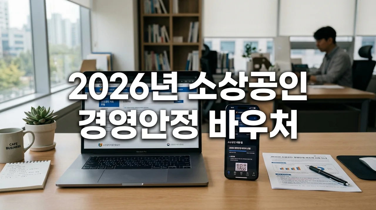 2026년 소상공인 경영안정 바우처 신청 방법 및 지원금 혜택 총정리