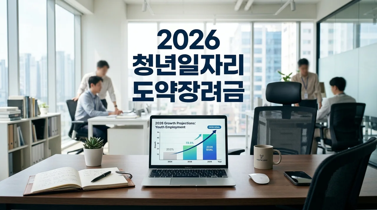2026 청년일자리 도약장려금 총정리: 대상 조건 및 최대 720만원 신청방법