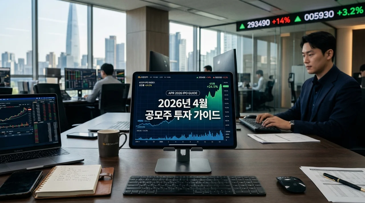 2026년 4월 공모주 청약 일정 및 투자 전략: 수익 극대화 가이드