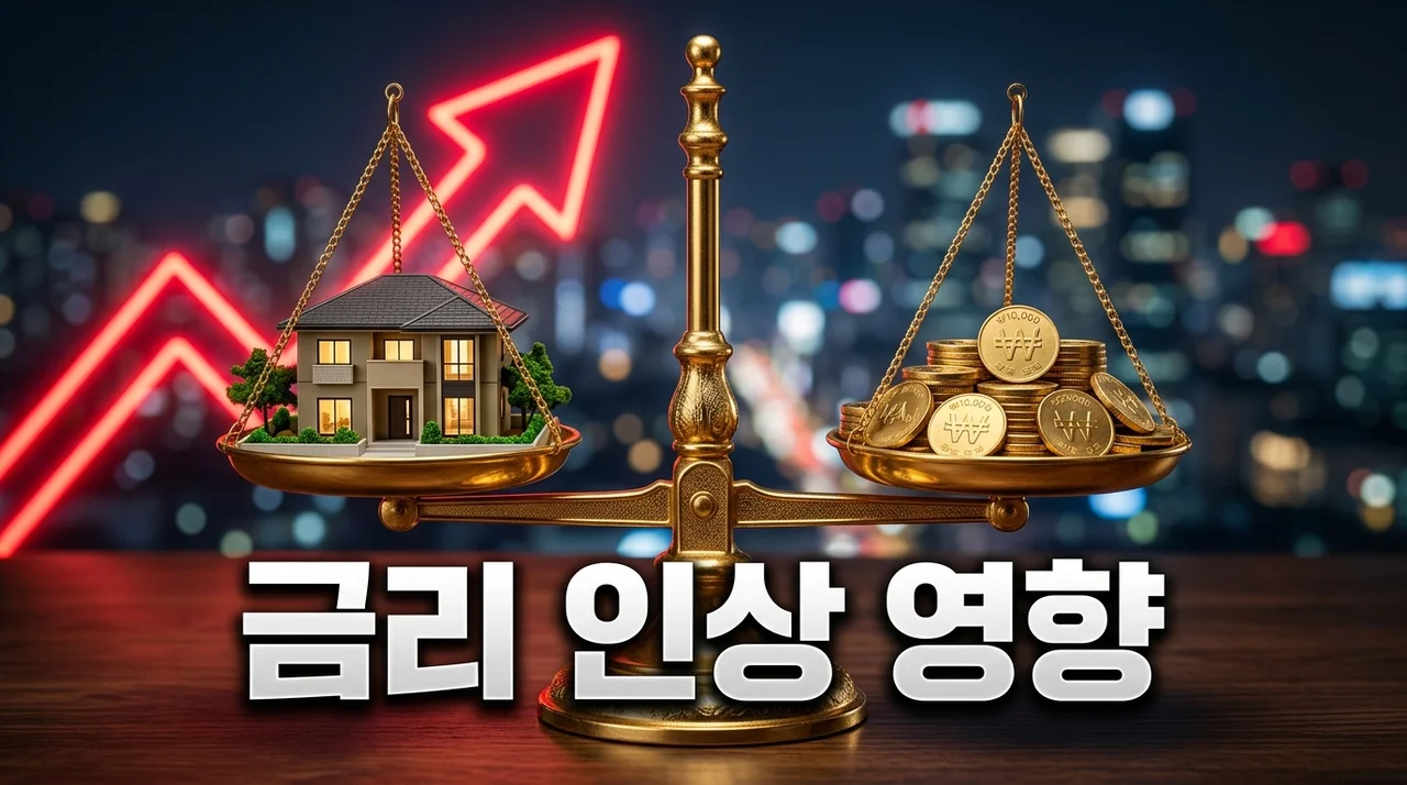 금리 인상 영향 총정리: 부동산 대출 투자 시장의 변화와 생존 전략