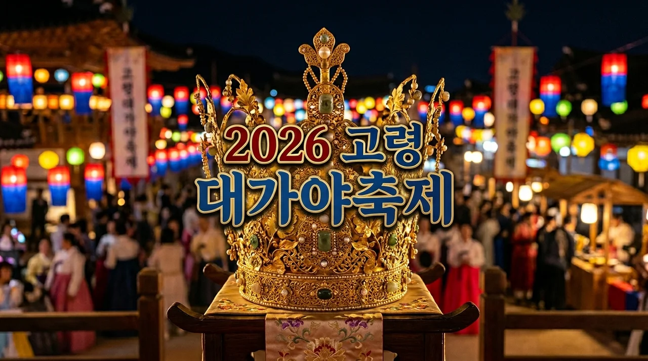 2026 고령 대가야축제 일정 및 주차팁: 초대가수 라인업 총정리