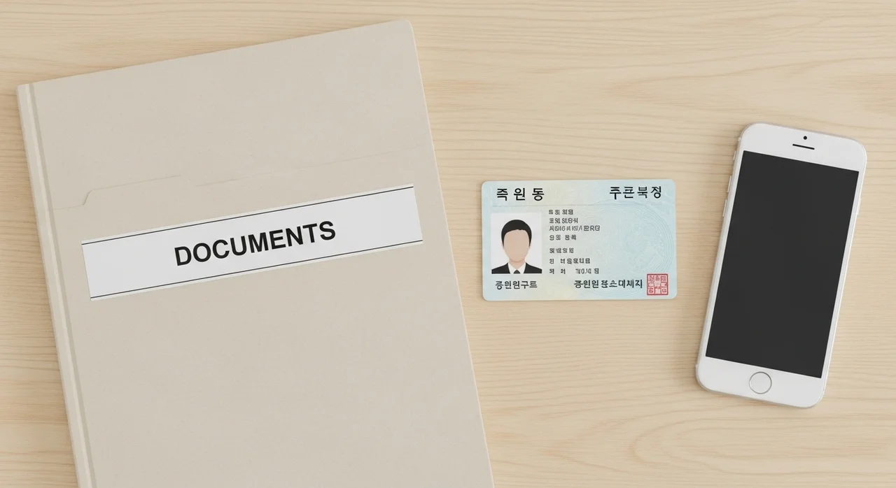 제출 서류 및 주의사항