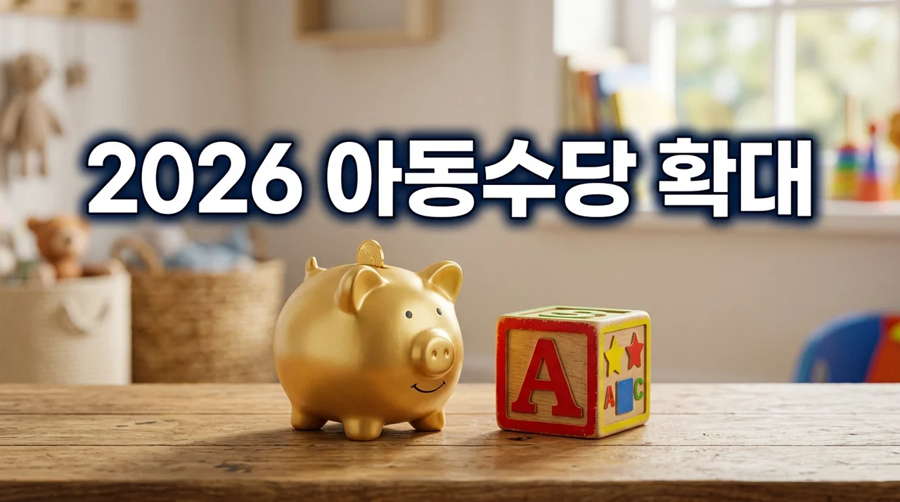 2026년 아동수당 확대 총정리: 대상 연령 9세 상향 및 지급 금액 확인