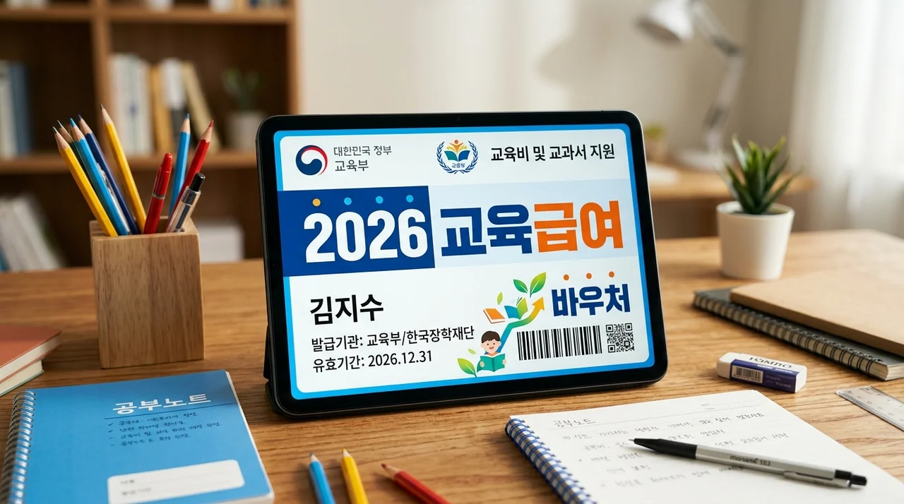 2026년 교육급여 바우처 신청 방법 및 지급일 사용처 총정리