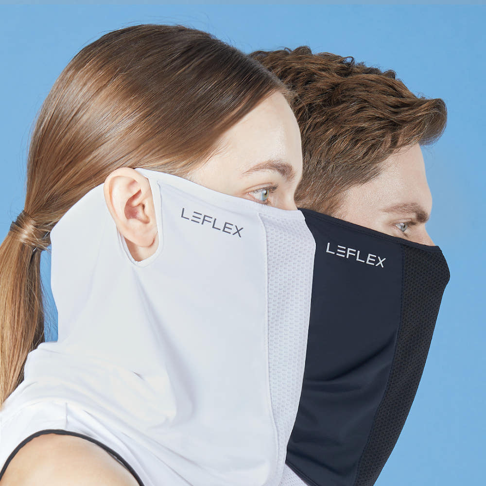 야외운동 필수템! 르플렉스 자외선차단마스크 얼굴 햇빛가리개 솔직 후기 (러닝, 골프 추천)