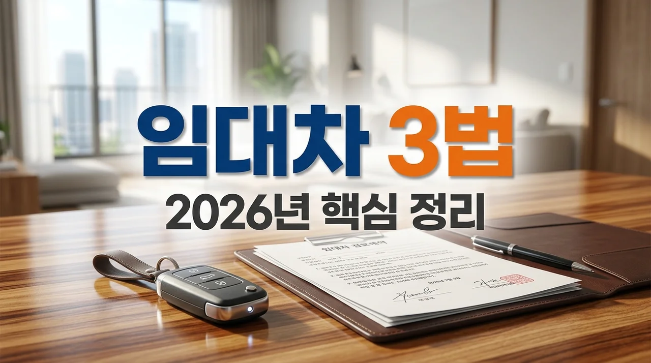 임대차 3법 개정 내용 및 핵심 총정리 (2026년 최신 가이드)