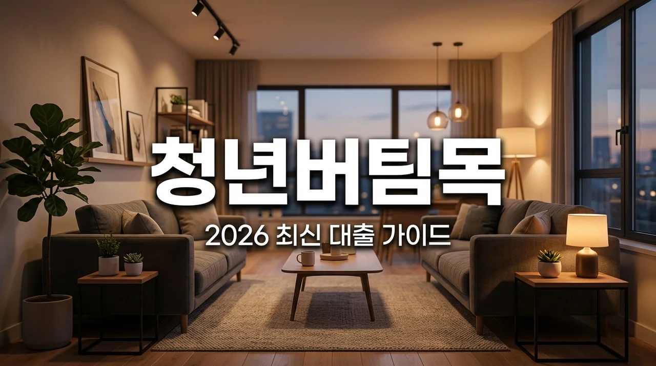 청년버팀목전세대출 조건 이자 한도 및 무직자 신청 방법 (2026년 최신)