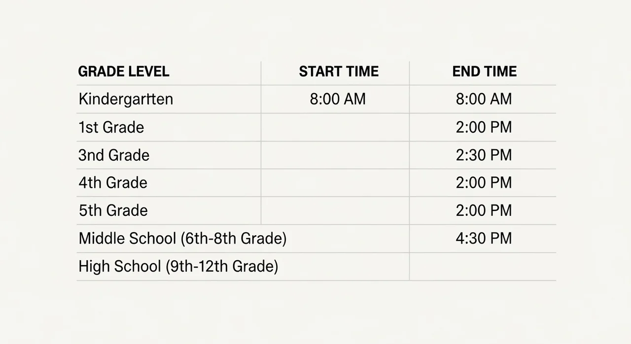 2026년 늘봄학교 운영 시간 및 대상 안내