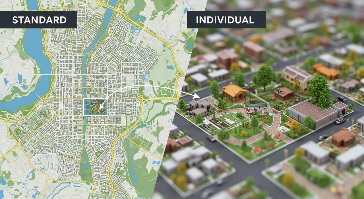 표준공시지가 vs 개별공시지가 비교