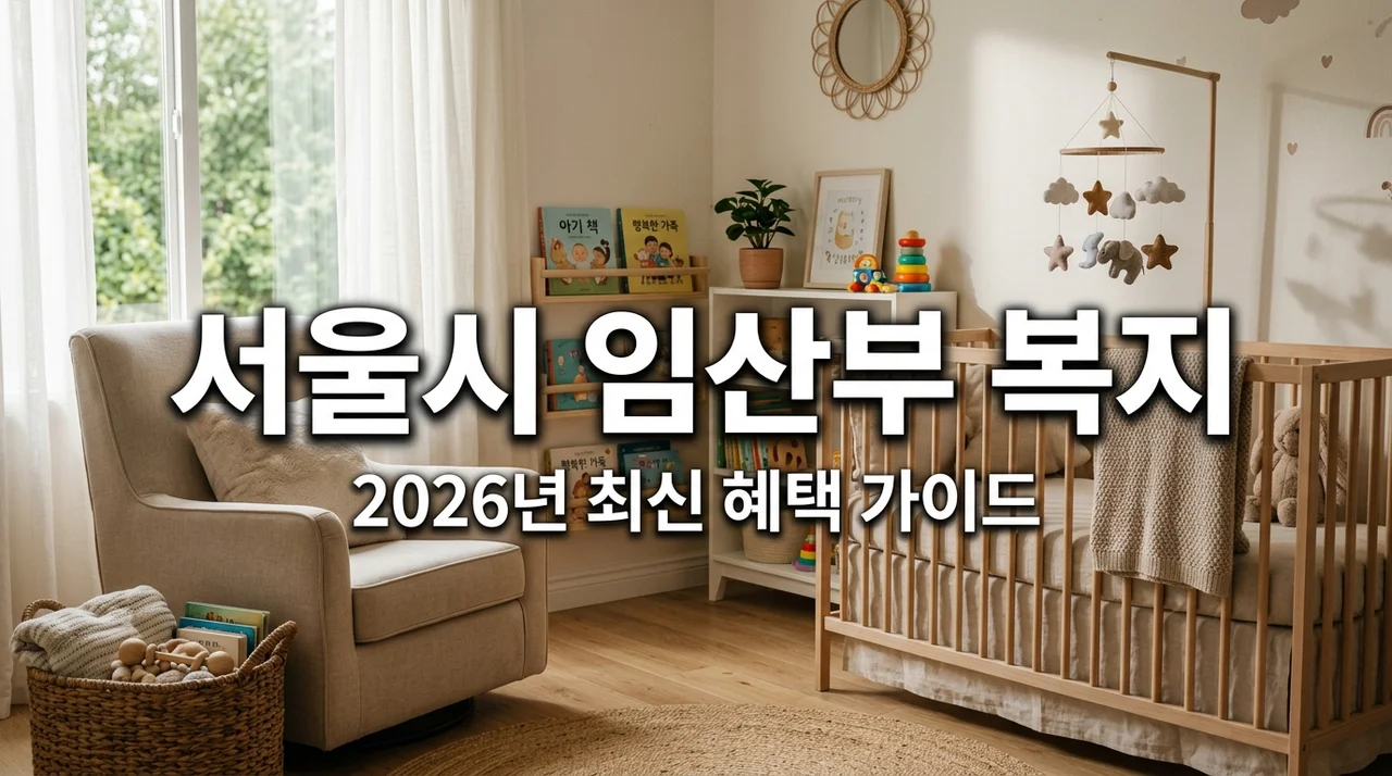 서울시 임산부 복지 혜택 총정리: 2026년 최신 신청 방법 및 지원금 가이드