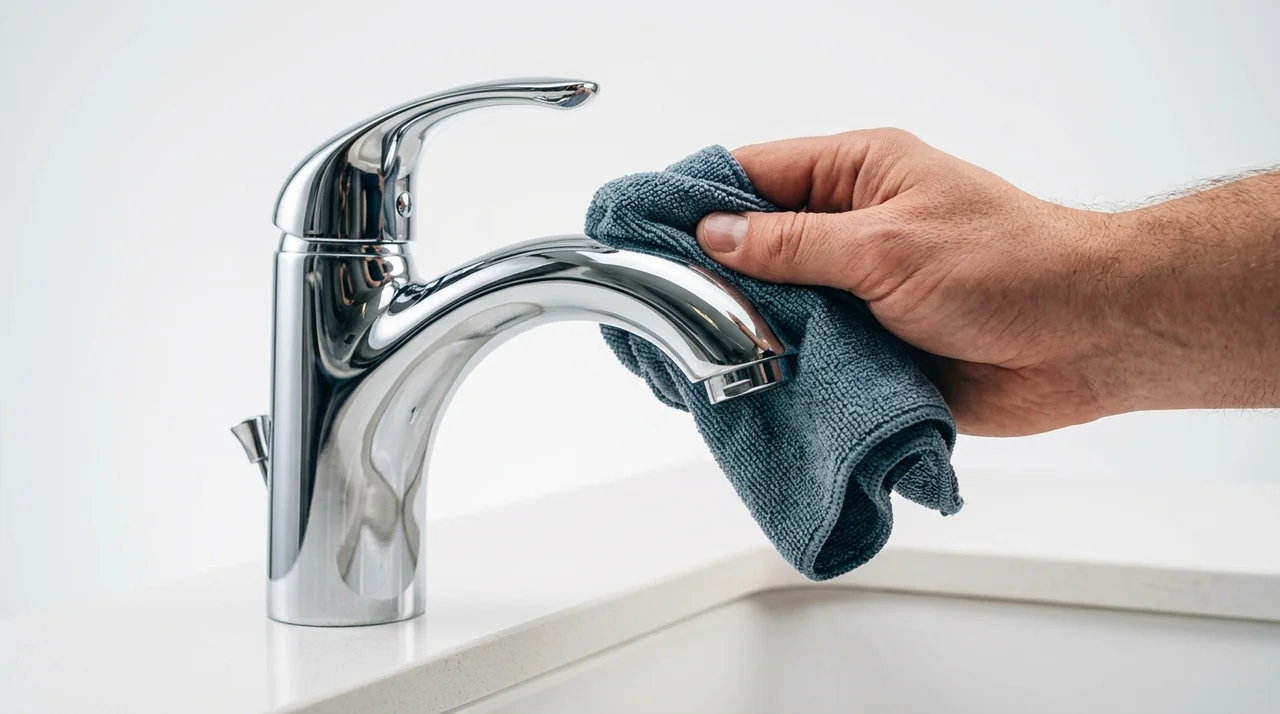 수도꼭지 광내기 방법: 치약과 식초로 새것처럼 만드는 꿀팁