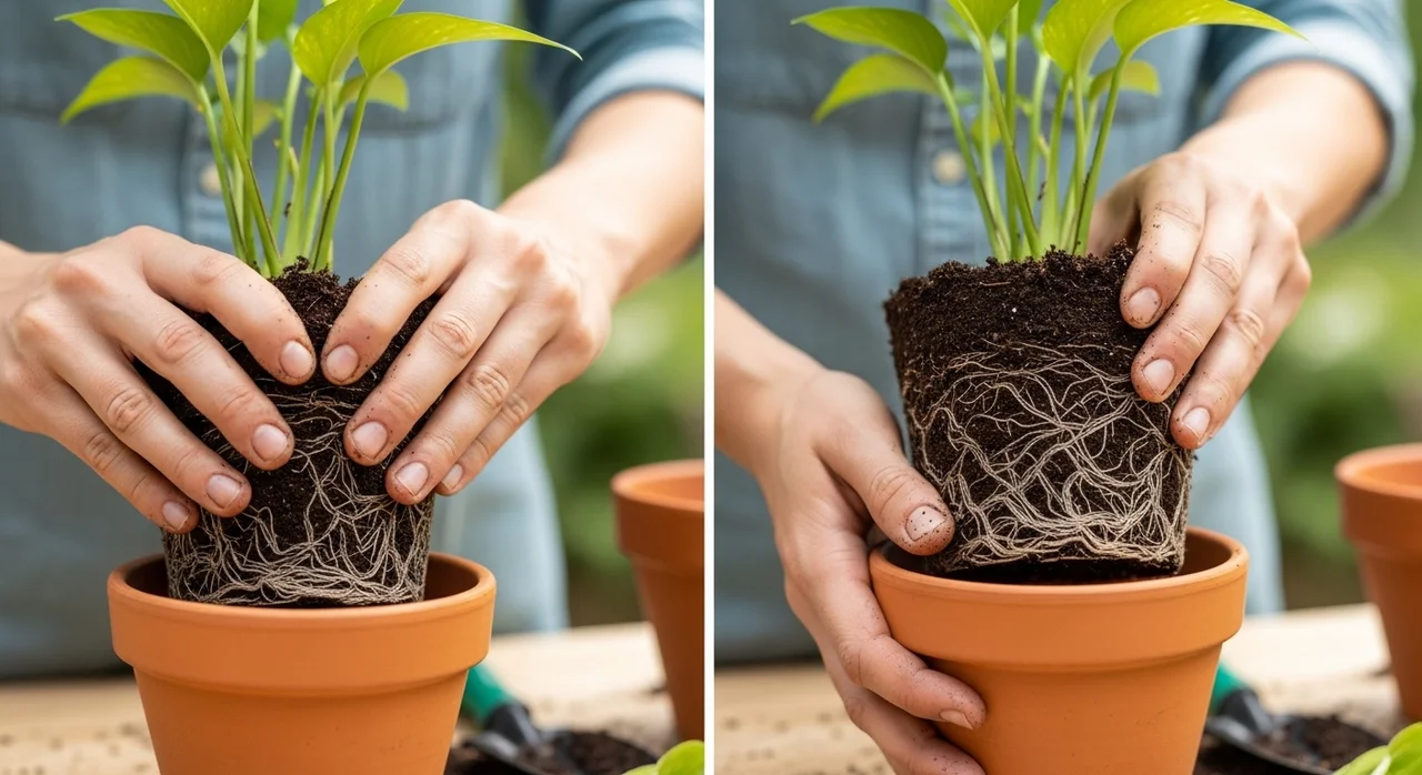 실패 없는 분갈이 5단계 가이드