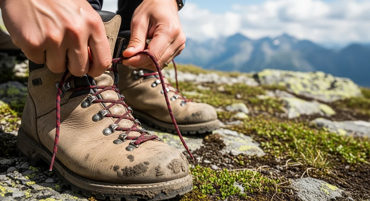 등산화 끈 묶는 법, 왜 중요할까요?