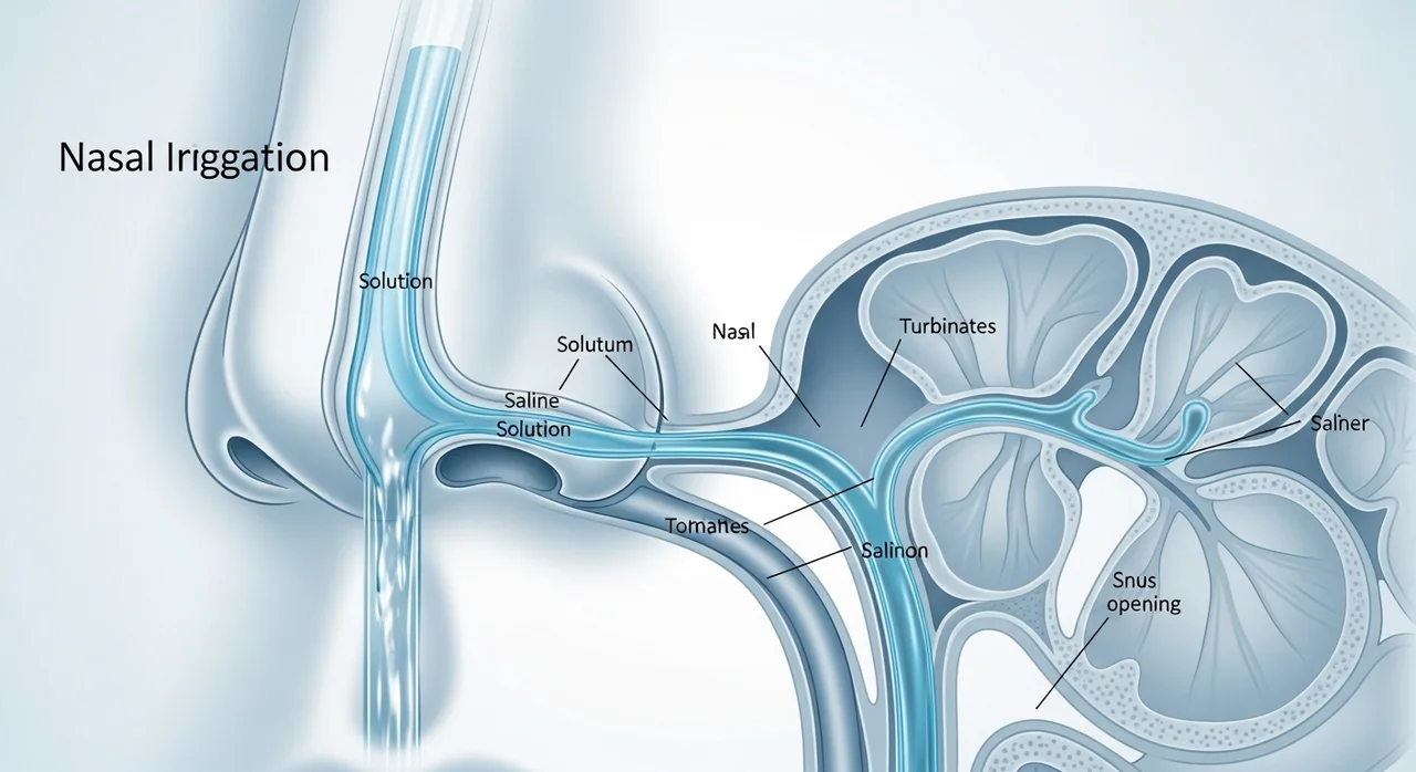 비염예방의 골든타임, 올바른 코 세척법