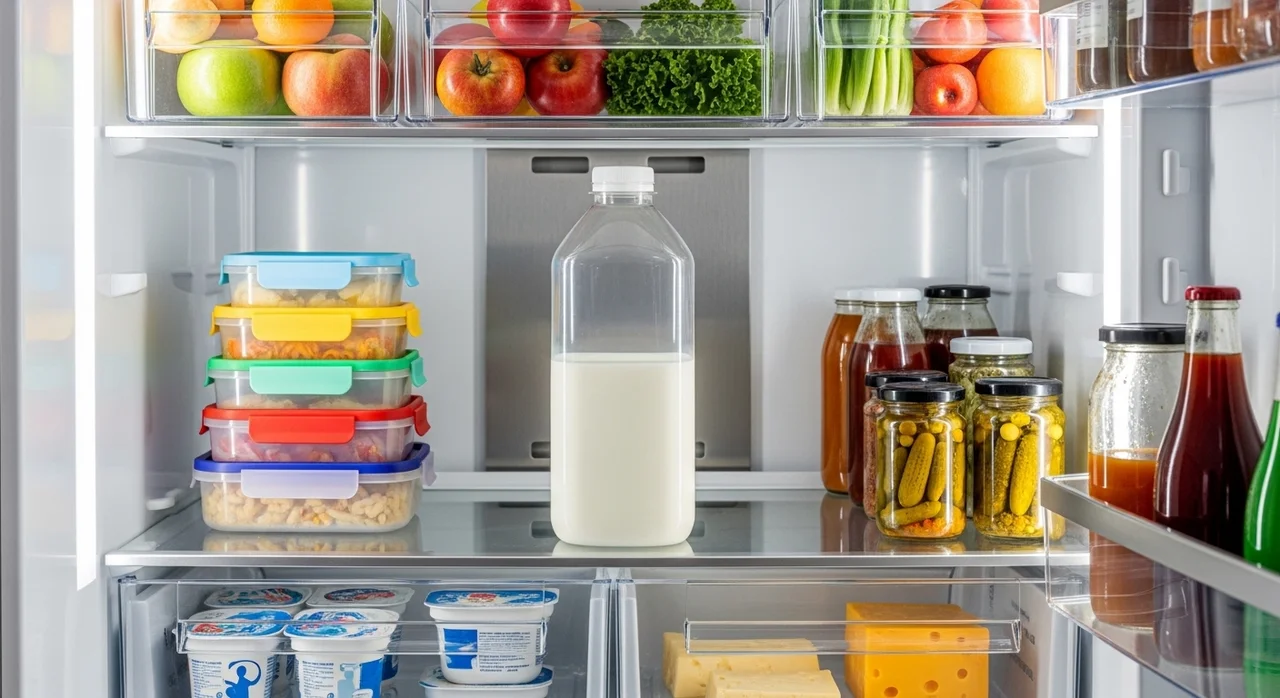 우유를 신선하게 보관하는 팁