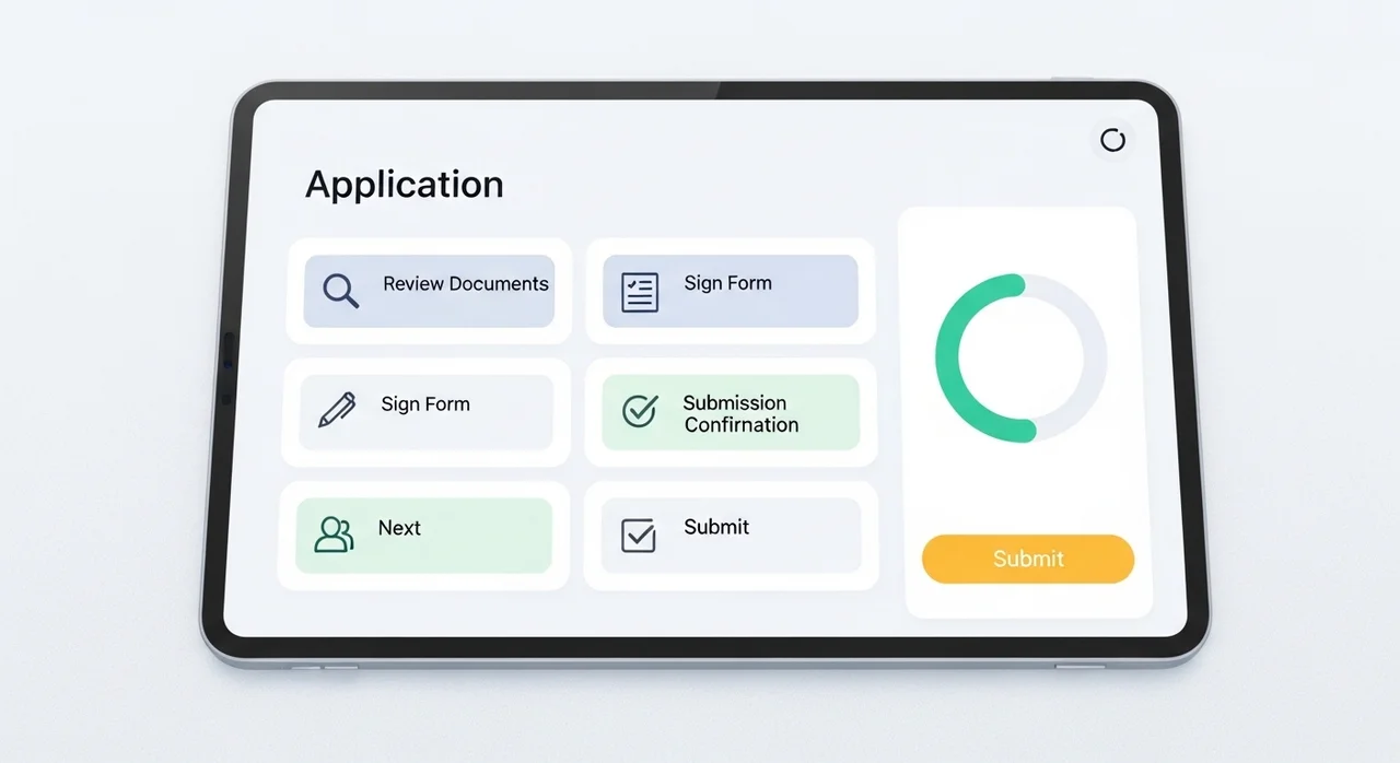 신청 절차, 한눈에 따라하기