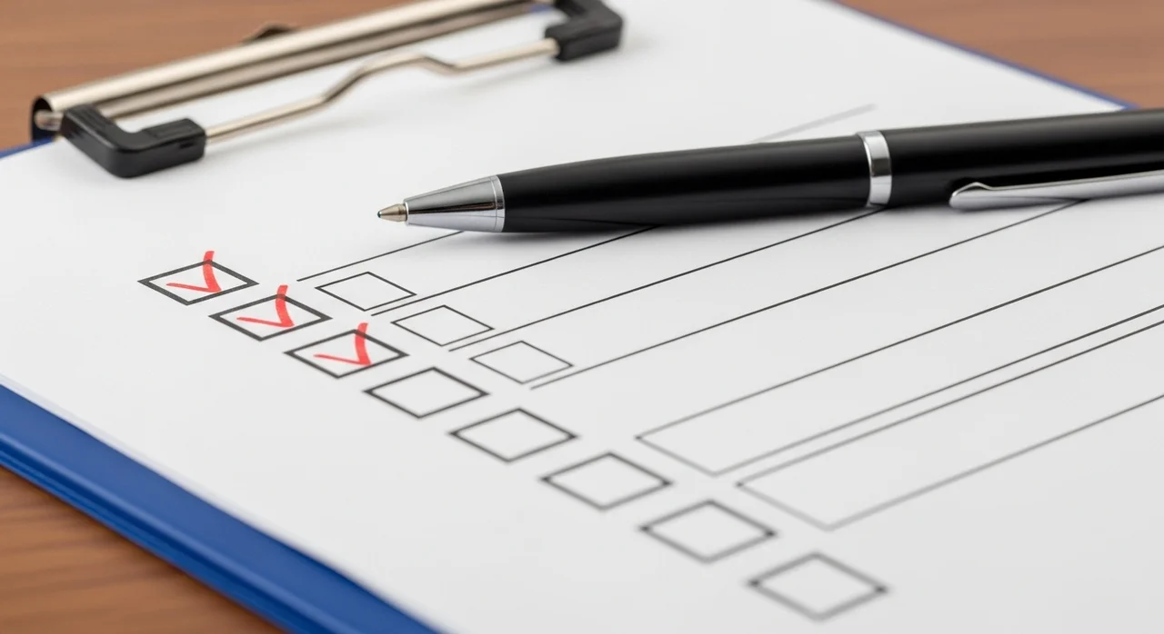 놓치기 쉬운 준비물 체크리스트