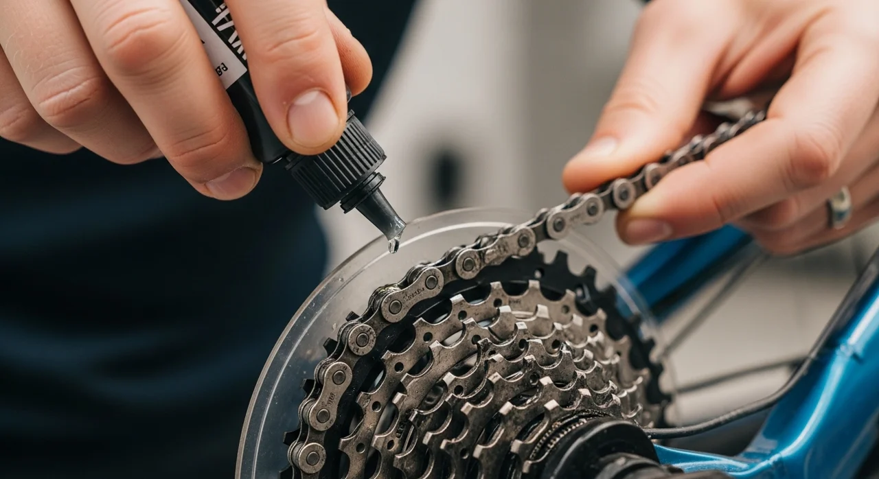 실패 없는 자전거 체인 기름칠 4단계