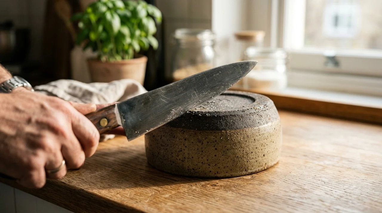 칼 무뎌졌을 때 숫돌 없이 집에서 간단하게 날 세우는 법