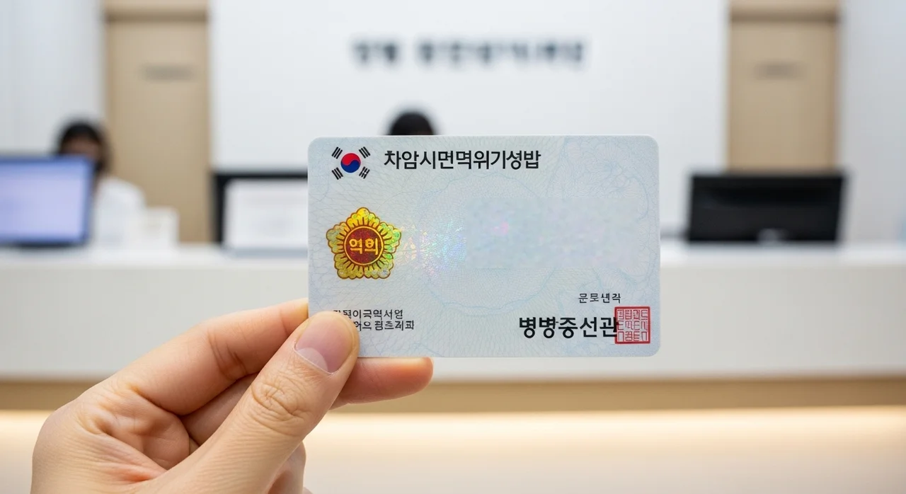 검사 당일 준비물 및 주의사항