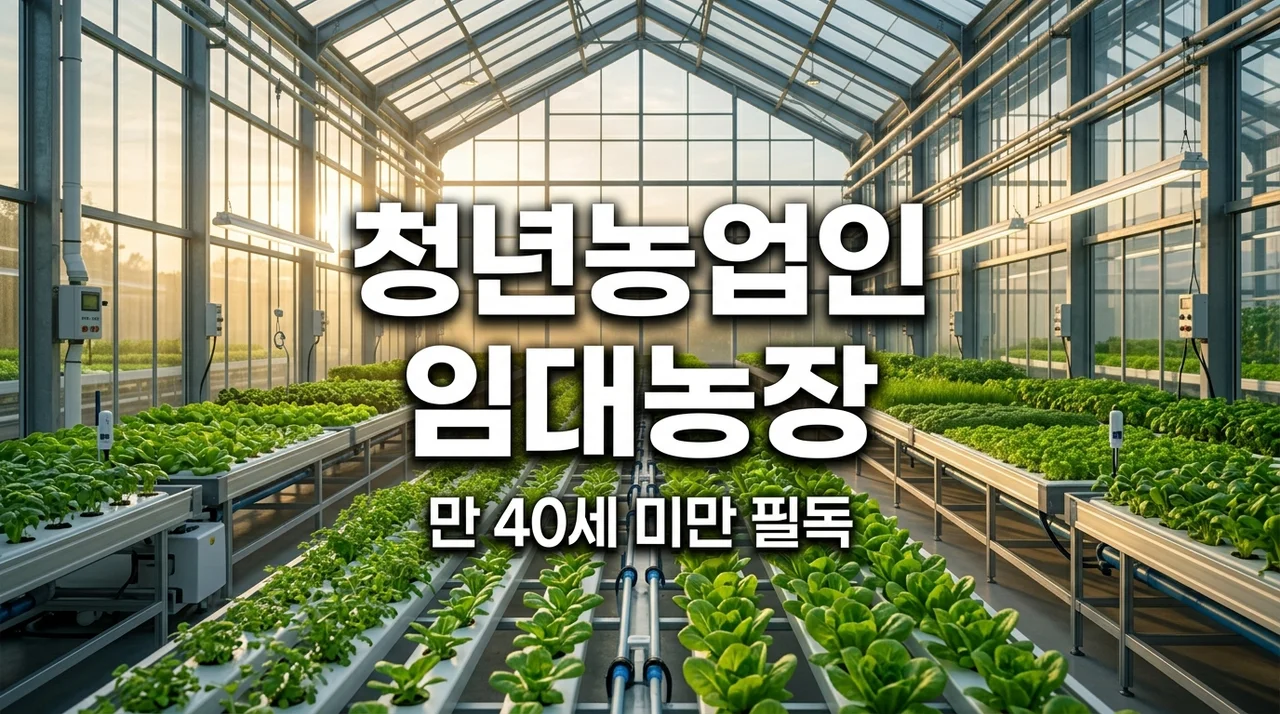 청년농업인 경영실습 임대농장 신청 가이드 | 만 40세 미만 귀농 지원 혜택