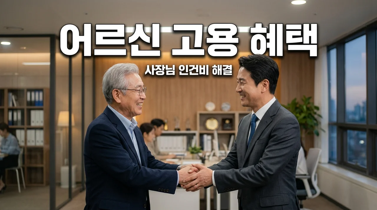 2026 어르신 고용 지원금 총정리! 사장님 인건비 부담 덜어주는 법