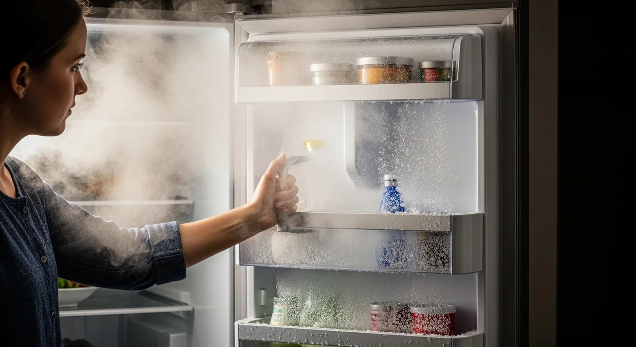 냉장고 성에가 생기는 근본적인 원인