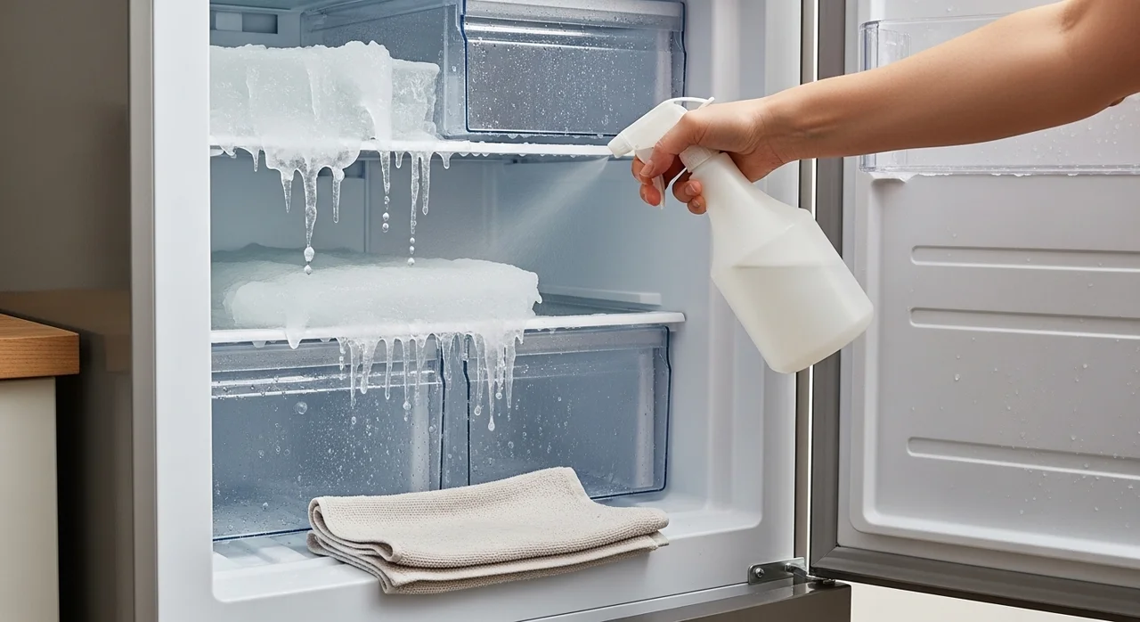 5분 만에 끝내는 안전한 성에 제거 스텝