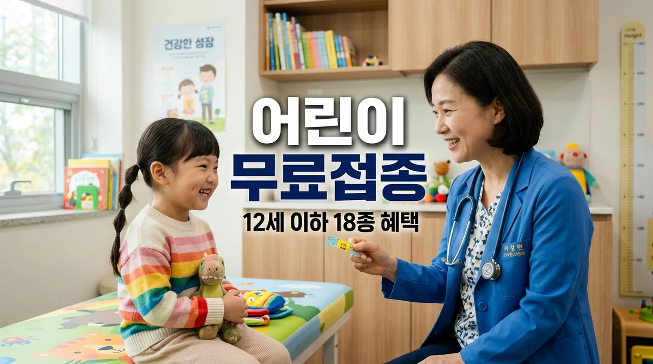 어린이 무료 예방 접종 12세 이하 필독! 18종 백신 혜택 총정리