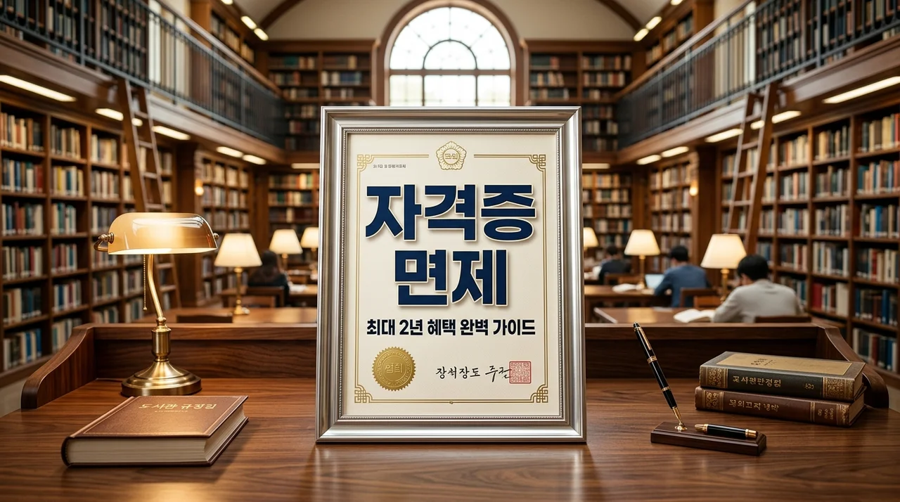 국가기술자격 유사 자격 과목 면제 소식! 최대 2년 혜택 총정리