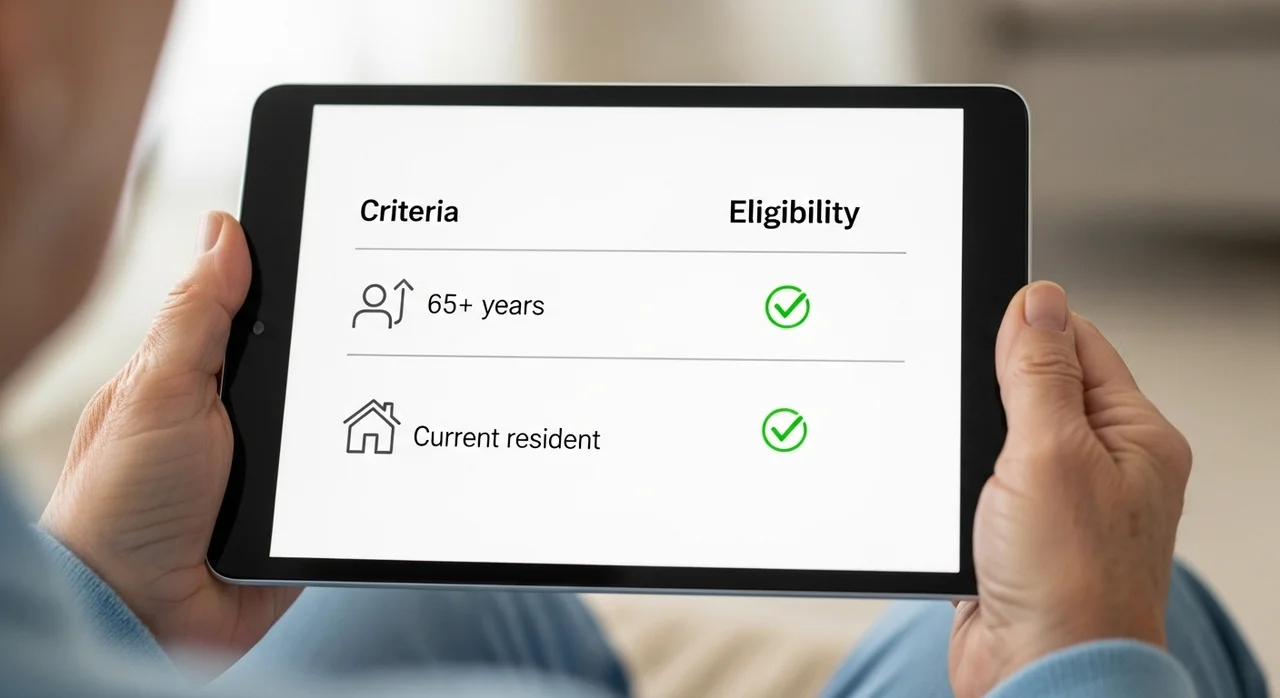 신청 자격 및 주요 지원 조건 확인하기